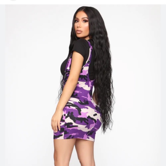 Fashionnova camo jumper dress and top - Picture 2 of 9